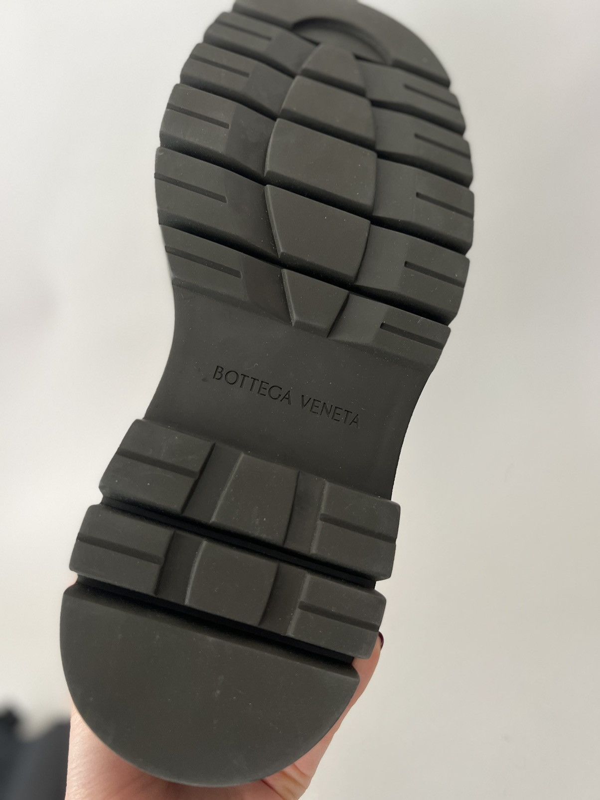 Bottega Veneta Black Tall Tire Chelsea Ankle Boots with camping sole Size US 6 / EU 39 - 5 Thumbnail
