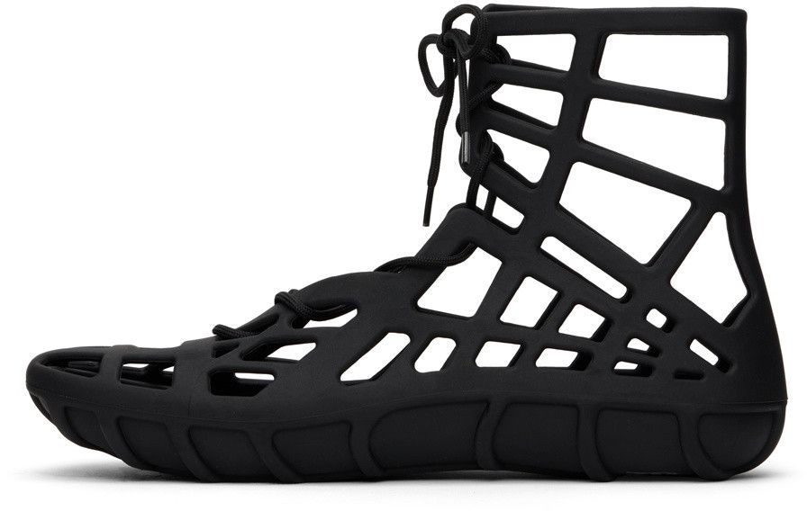 Bottega Veneta Atlas Lace-up Rubber Sandals Size US 10 / EU 43 - 3 Thumbnail