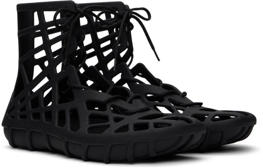 Bottega Veneta Atlas Lace-up Rubber Sandals Size US 11 / EU 44 - 4 Thumbnail