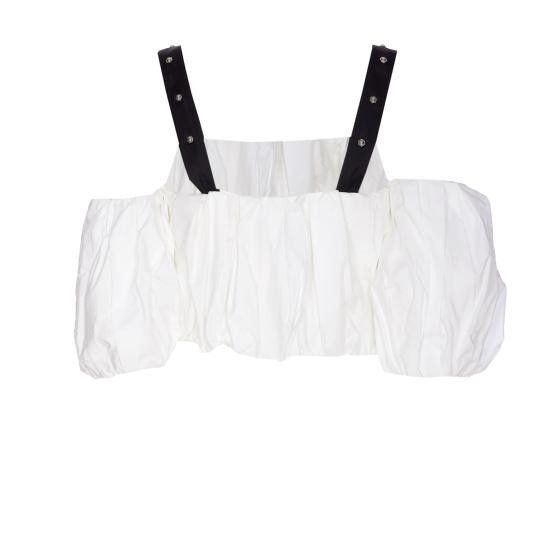 Pinko PINKO Women Tops 105176 A2LDZZ1 White Size XS / US 0-2 / IT 36-38 - 2 Thumbnail