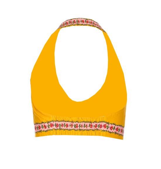 Farm Rio FARM RIO Women Tops 333049 25108 Yellow Size S / US 4 / IT 40 - 2 Thumbnail