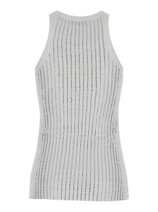 The Attico THE ATTICO Women Tops 247WCT276J050R480 White Size M / US 6-8 / IT 42-44 - 2 Thumbnail