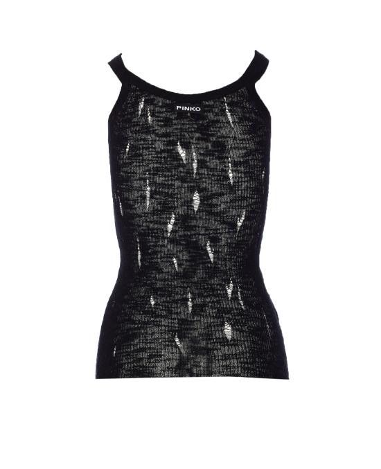 Pinko PINKO Women Tops 105143 A2LPZ99 Black Size L / US 10 / IT 46 - 2 Thumbnail