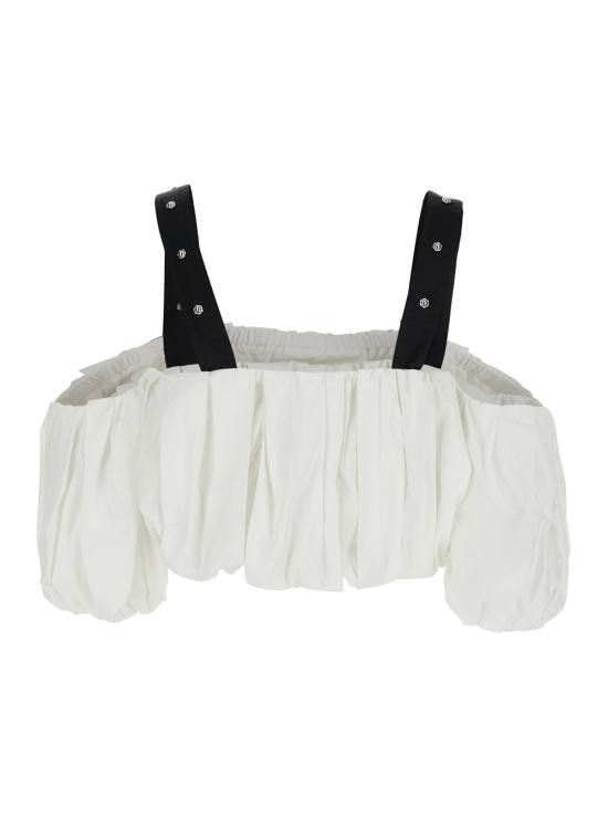 Pinko PINKO Women Tops 105176A2LDZZ1 White Size S / US 4 / IT 40 - 2 Thumbnail
