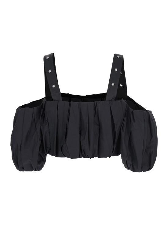 Pinko PINKO Women Tops 105176A2LDZ99 Black Size M / US 6-8 / IT 42-44 - 2 Thumbnail