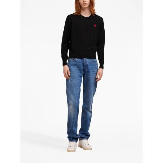 AMI AMI Men Sweatshirts BFHKS111 KN0025 001 BLACK Size US M / EU 48-50 / 2 - 6 Thumbnail