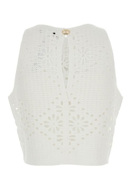 TWINSET TWINSET Women Tops 251TT320200282 White Size M / US 6-8 / IT 42-44 - 2 Thumbnail