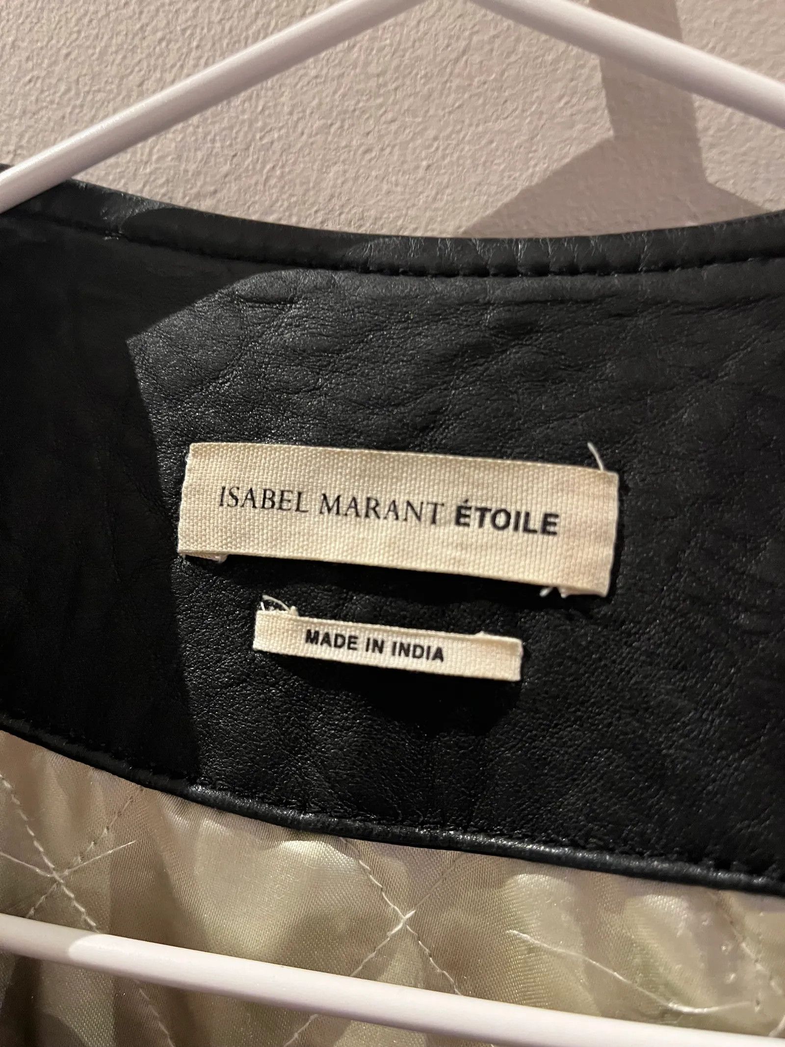 Isabel Marant Isabel Marant Etoile Leather Jacket Size S / US 4 / IT 40 - 2 Thumbnail