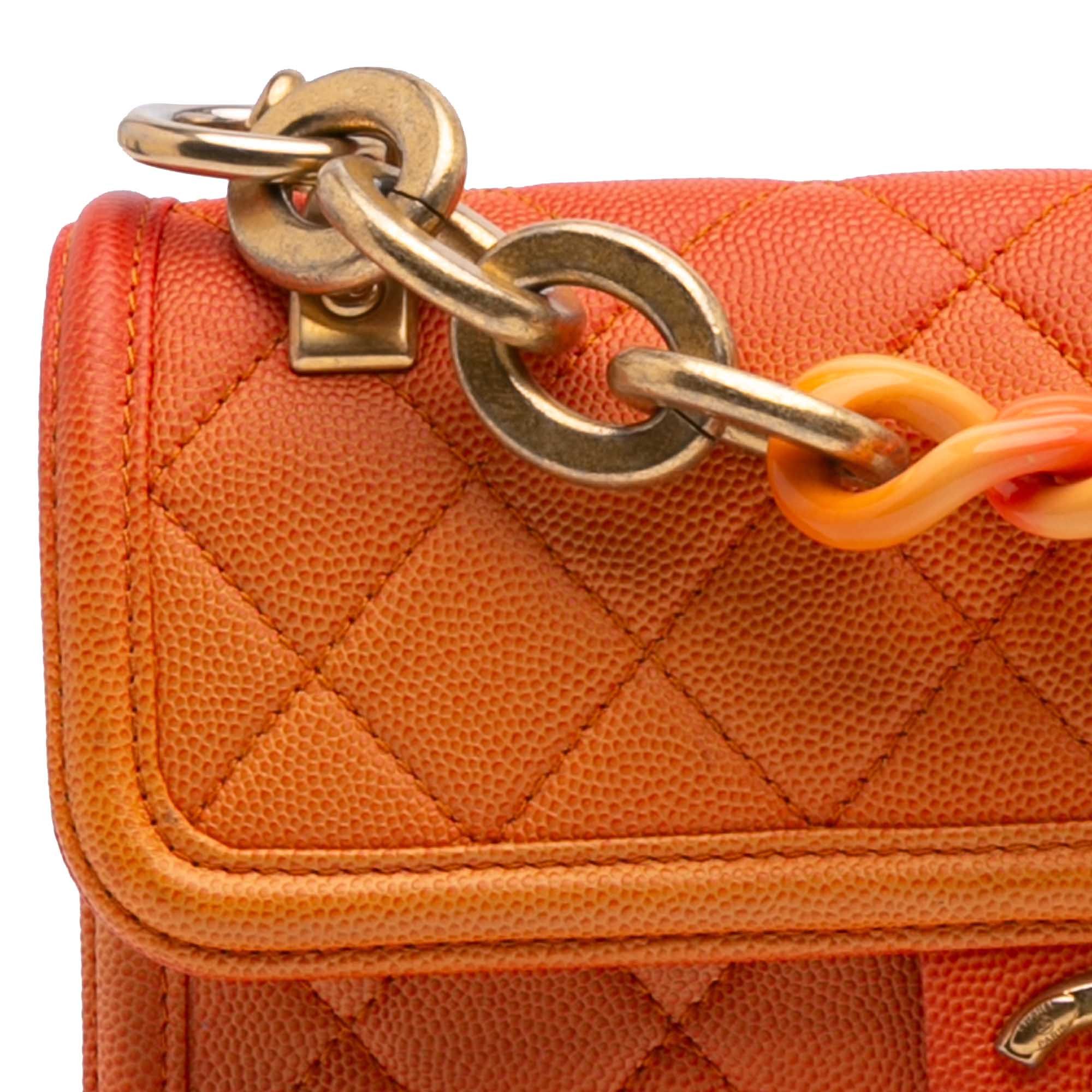 Chanel Chanel Small Quilted Caviar Sunset On The Sea Flap Size ONE SIZE - 6 Thumbnail