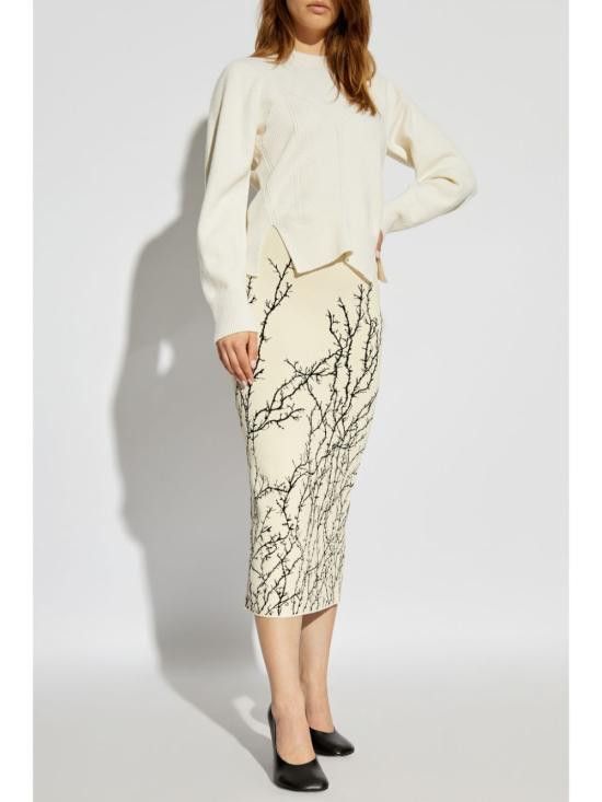 Alexander McQueen ALEXANDER MCQUEEN Women Tops 798349 Q1BAP9004 White Size M / US 6-8 / IT 42-44 - 4 Thumbnail
