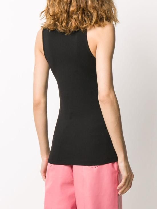 Patou PATOU Women Tops JE0159994 999B Black Size M / US 6-8 / IT 42-44 - 3 Thumbnail