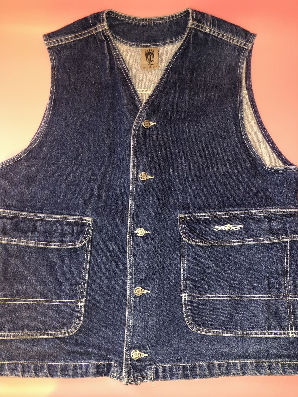 Jnco Rare Vintage JNCO Jeans Denim Vest | Grailed