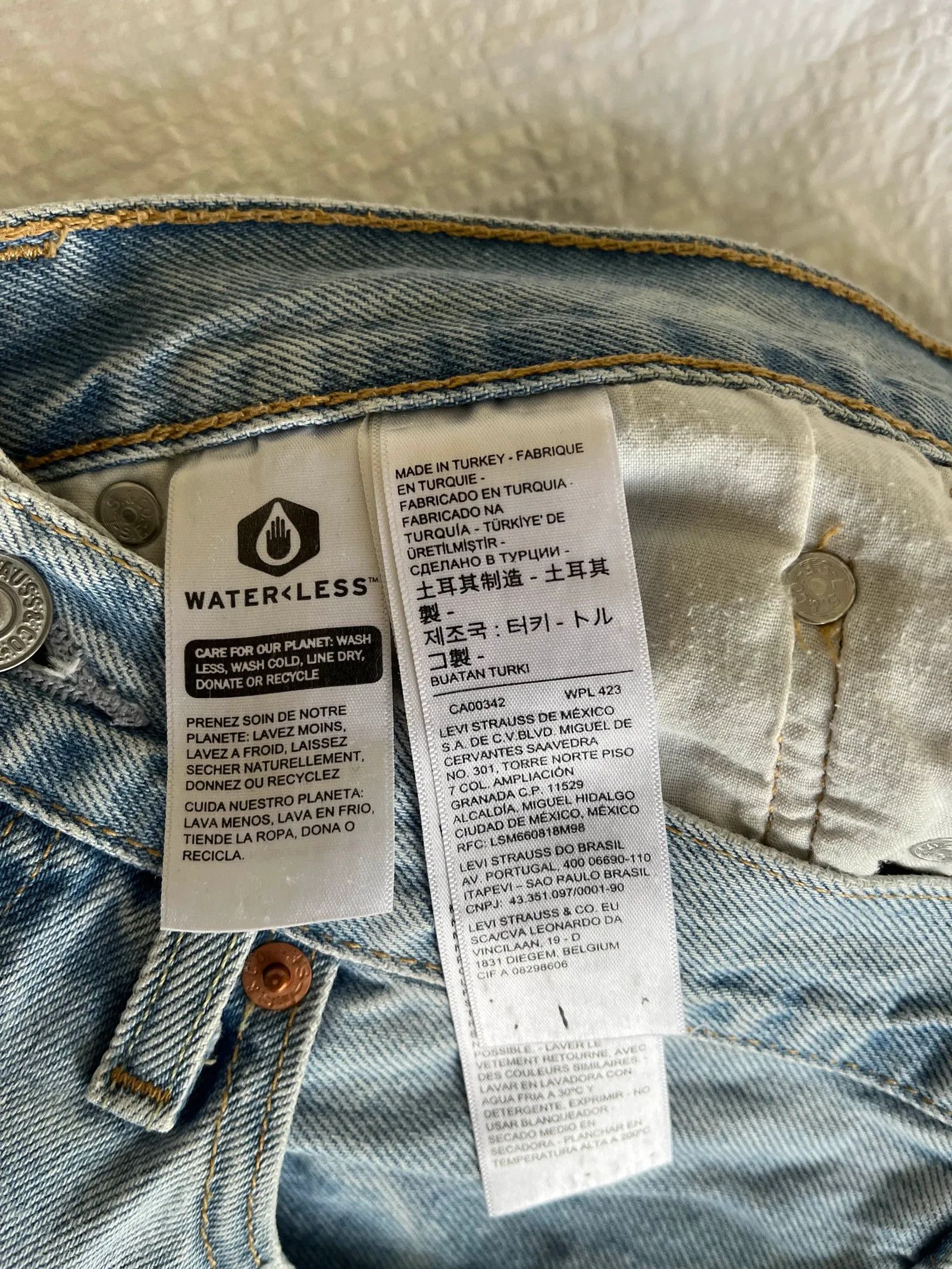 Levi's Levi's 501 Jeans Size 27" / US 4 / IT 40 - 3 Thumbnail