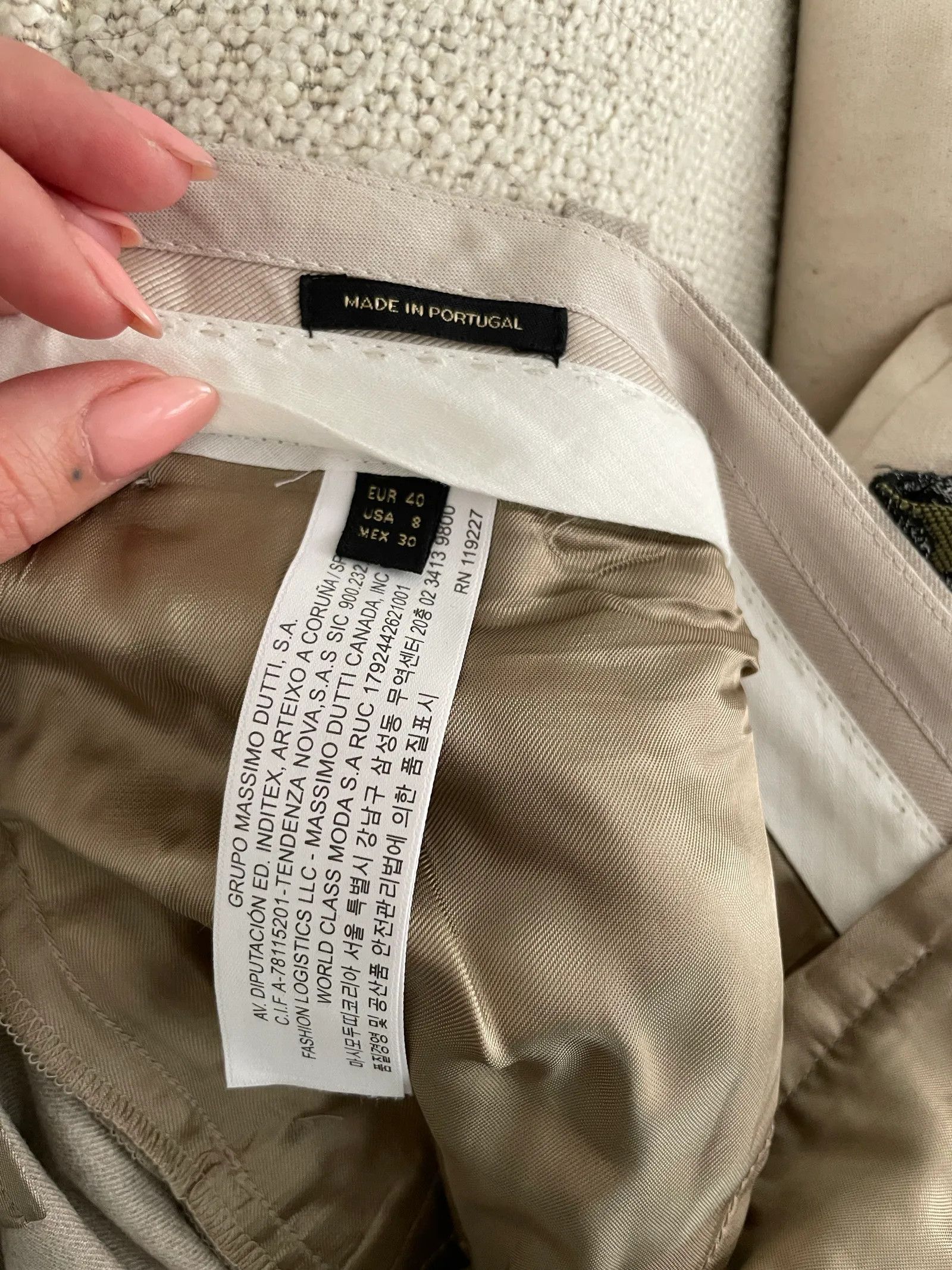 Massimo Dutti Massimo Dutti Pants Size 28" / US 6 / IT 42 - 2 Thumbnail