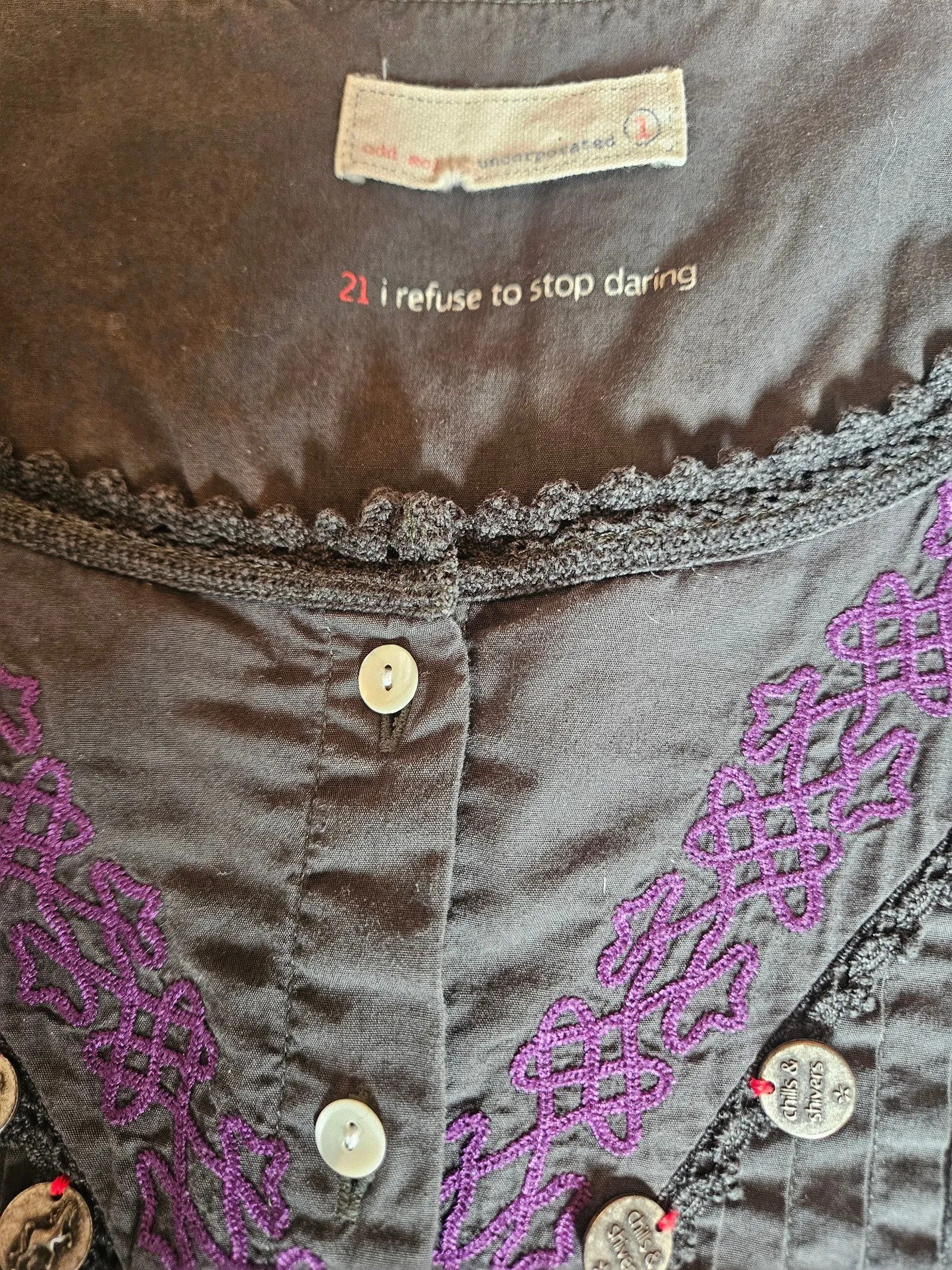 Odd Molly Odd Molly Odd Molly Blouse Size S / US 4 / IT 40 - 3 Thumbnail