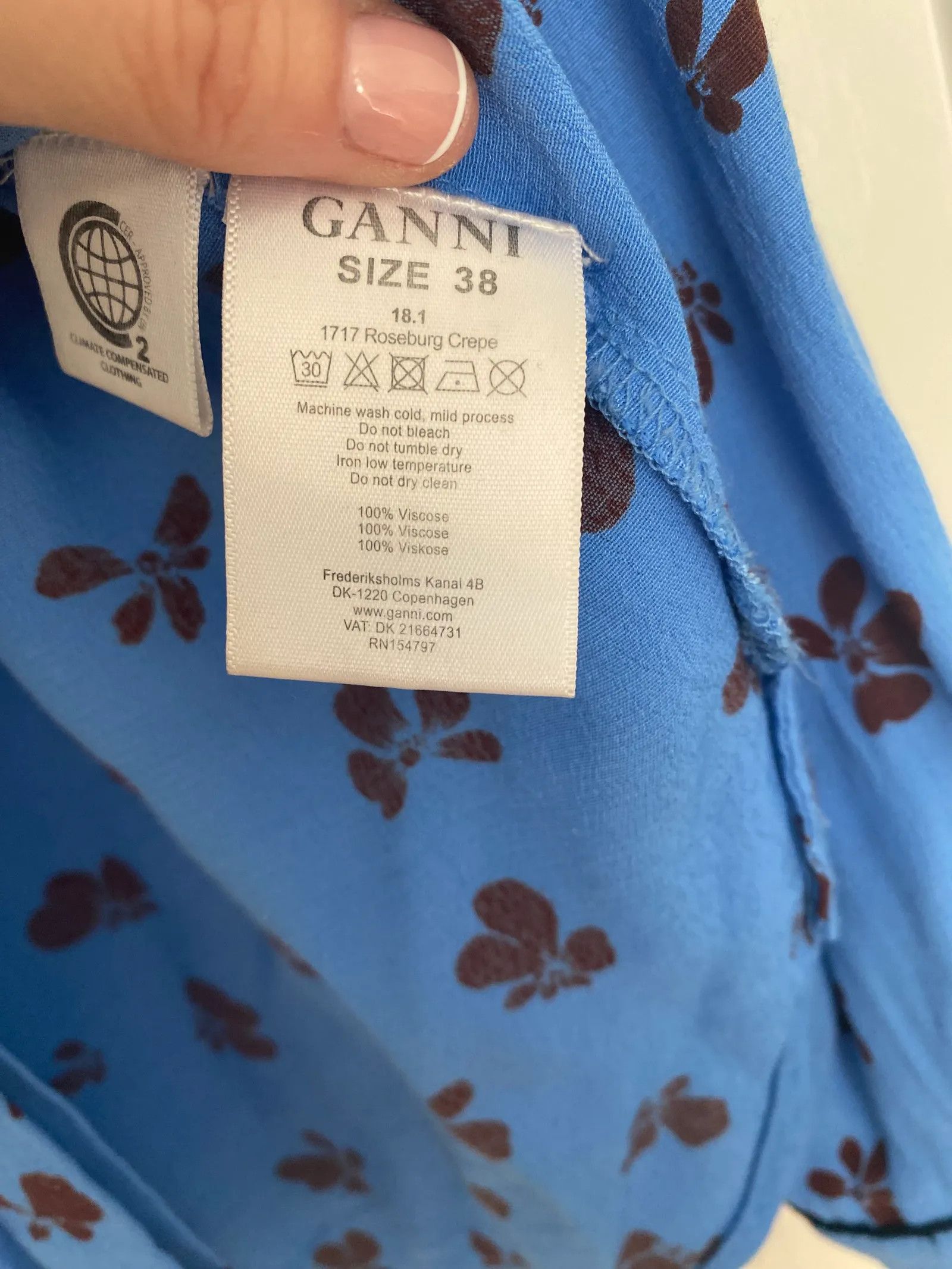 Ganni Ganni Shirt Size S / US 4 / IT 40 - 2 Thumbnail