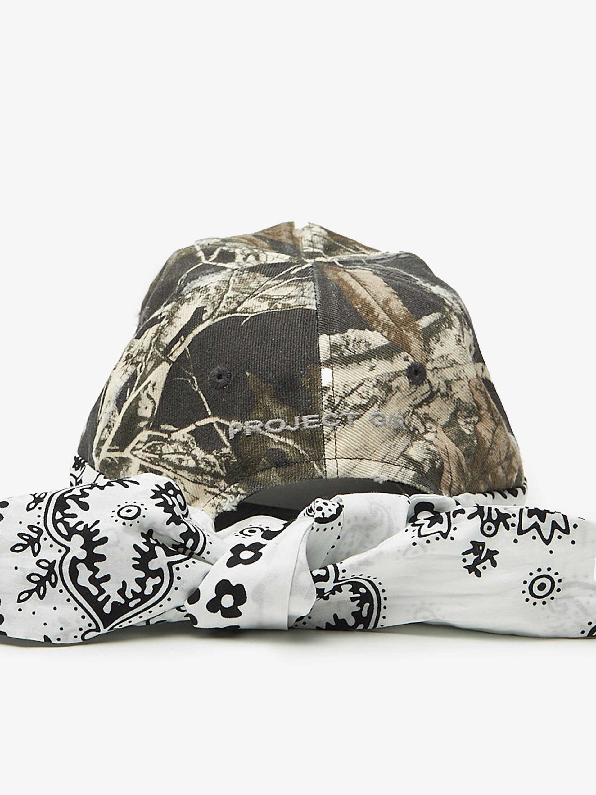 PROJECT G/R Real Tree Camo Bandana Layered Cap Size ONE SIZE - 3 Thumbnail