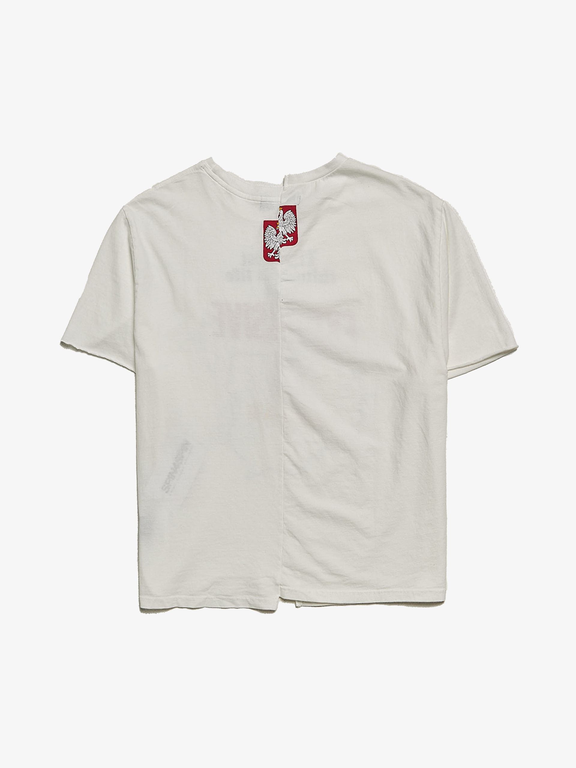 PROJECT G/R White Reworked Small Fit Polska T-shirt | Grailed