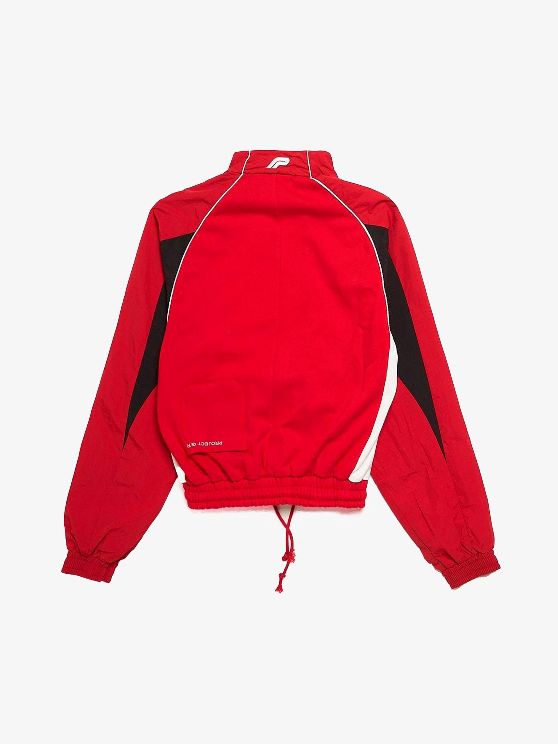 PROJECT G/R Red Reconstructed Hybrid Track Jacket Size US M / EU 48-50 / 2 - 2 Thumbnail