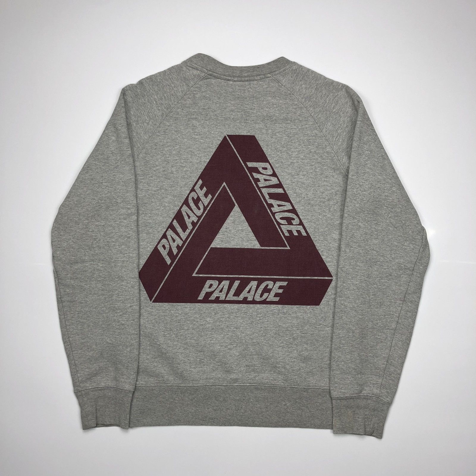 Palace Palace Tri Ferg Cordovan Burgundy 2012 Crewneck Sweatshirt Grailed