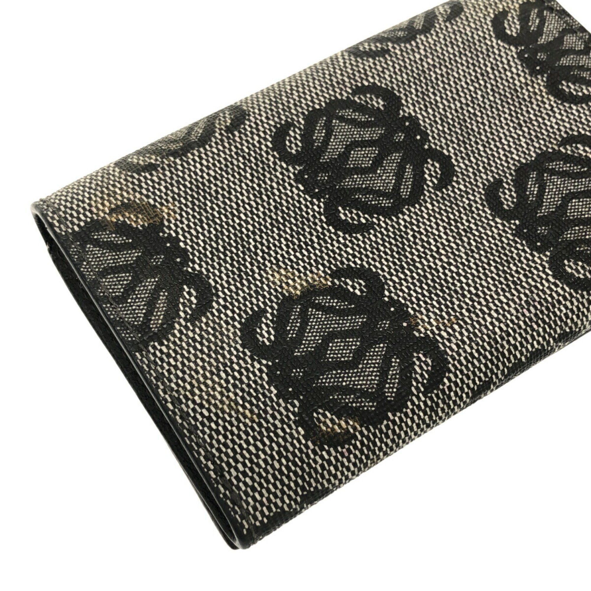 Other LOEWE Card Case Grey Black PVC Box Included Women's Mikunigaoka Store Size ONE SIZE - 9 Thumbnail