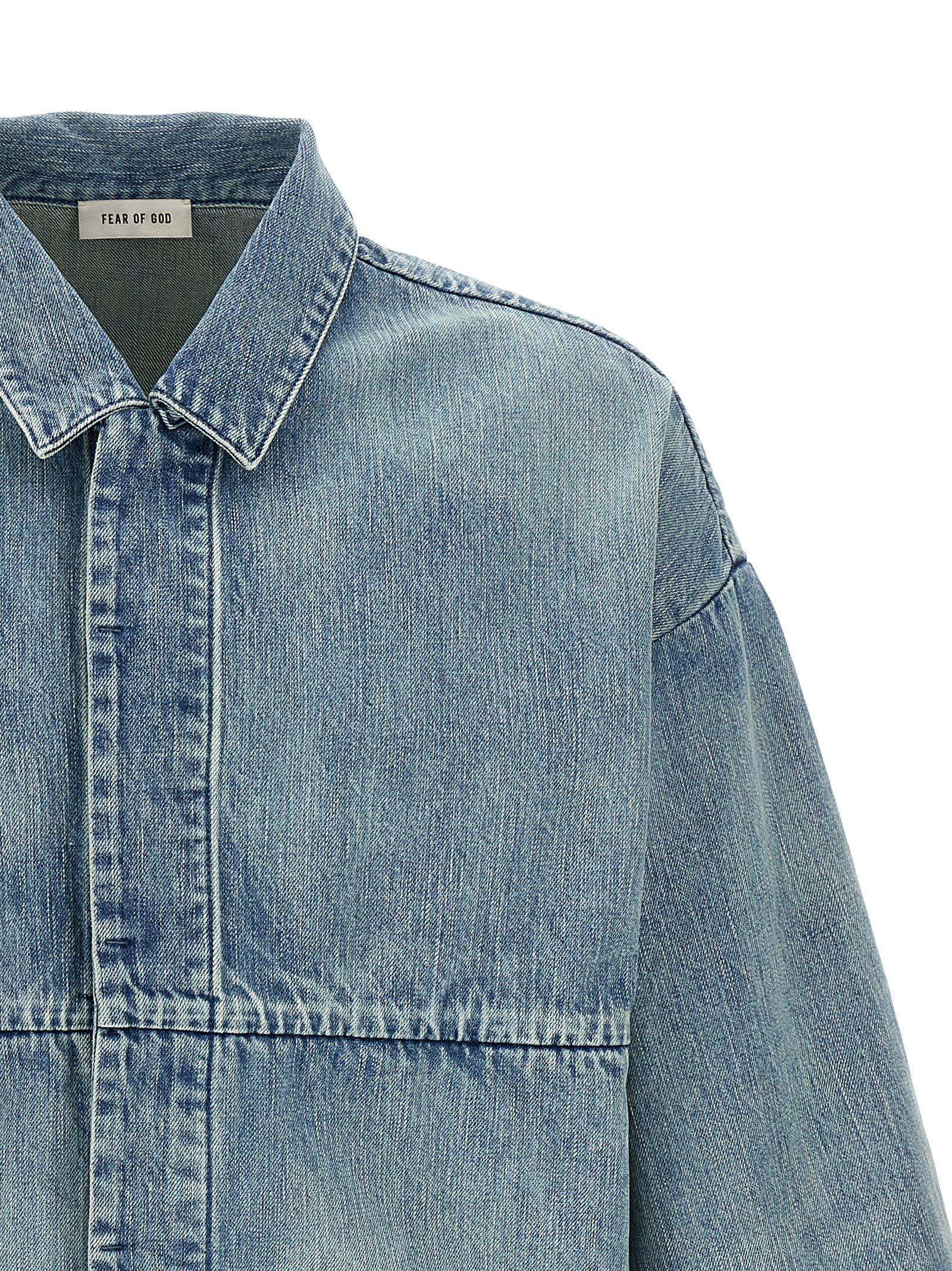 Fear of God 'Denim Trucker' Jacket Size US L / EU 52-54 / 3 - 3 Thumbnail