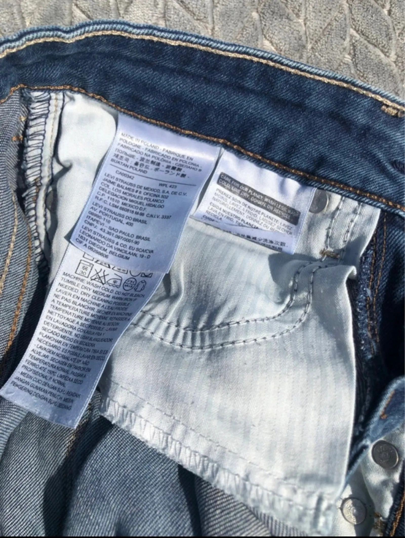 Levi's Levi's Slight Curve Jeans Size 24" / US 00 / IT 34 - 3 Thumbnail