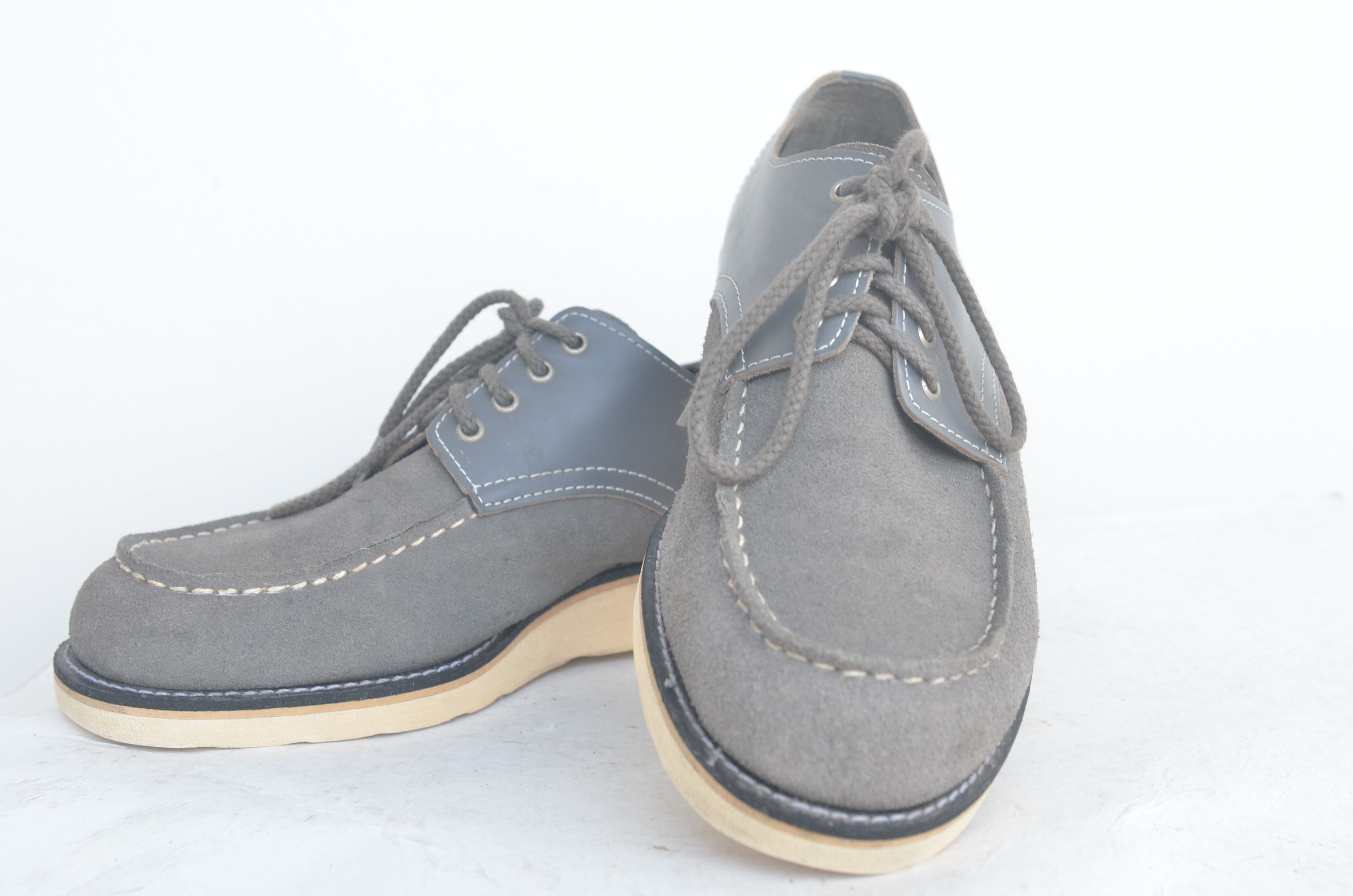 Comme des Garcons COMME DES GARCON HOMME MOC TOE OXFORD SHOES Size US 8.5 / EU 41-42 - 6 Thumbnail