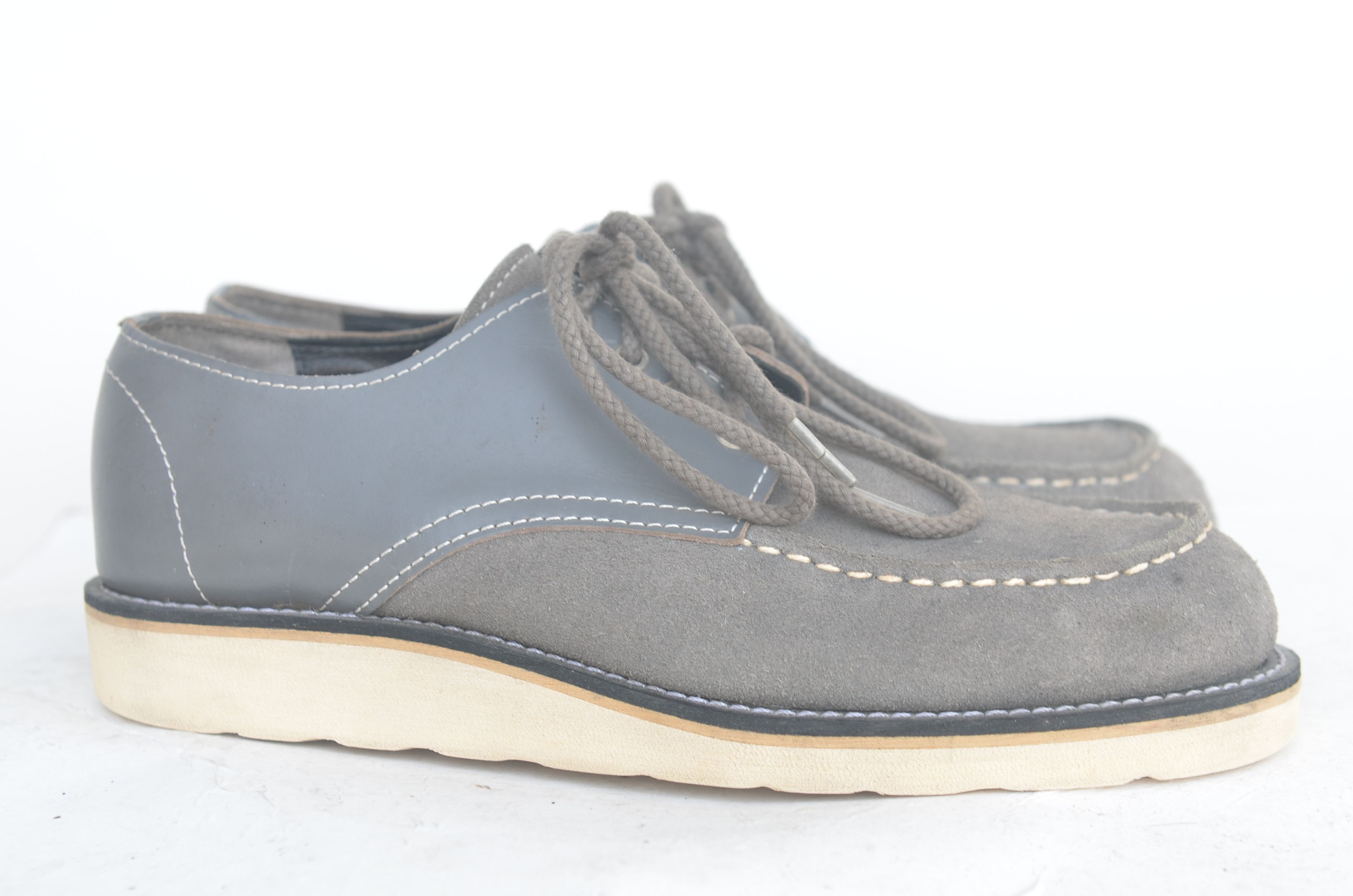 Comme des Garcons COMME DES GARCON HOMME MOC TOE OXFORD SHOES Size US 8.5 / EU 41-42 - 7 Thumbnail