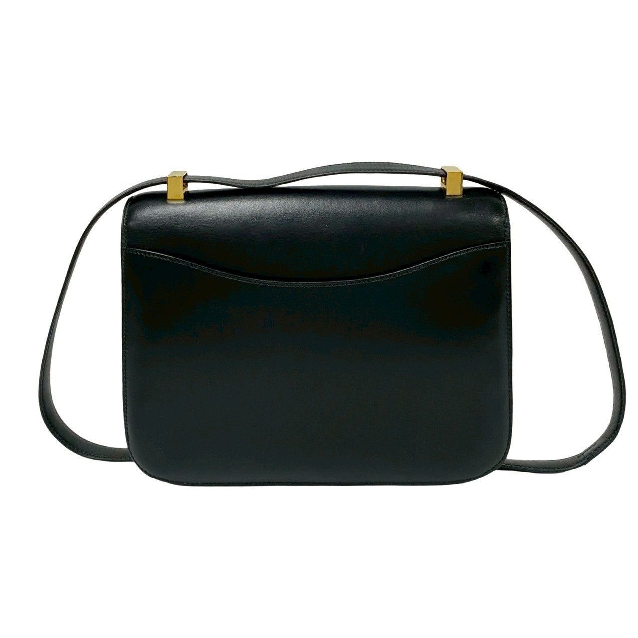 Hermes Hermes Shoulder Bag Black Leather Size ONE SIZE - 4 Thumbnail