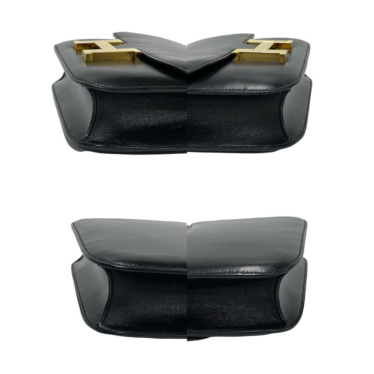 Hermes Hermes Shoulder Bag Black Leather Size ONE SIZE - 7 Thumbnail