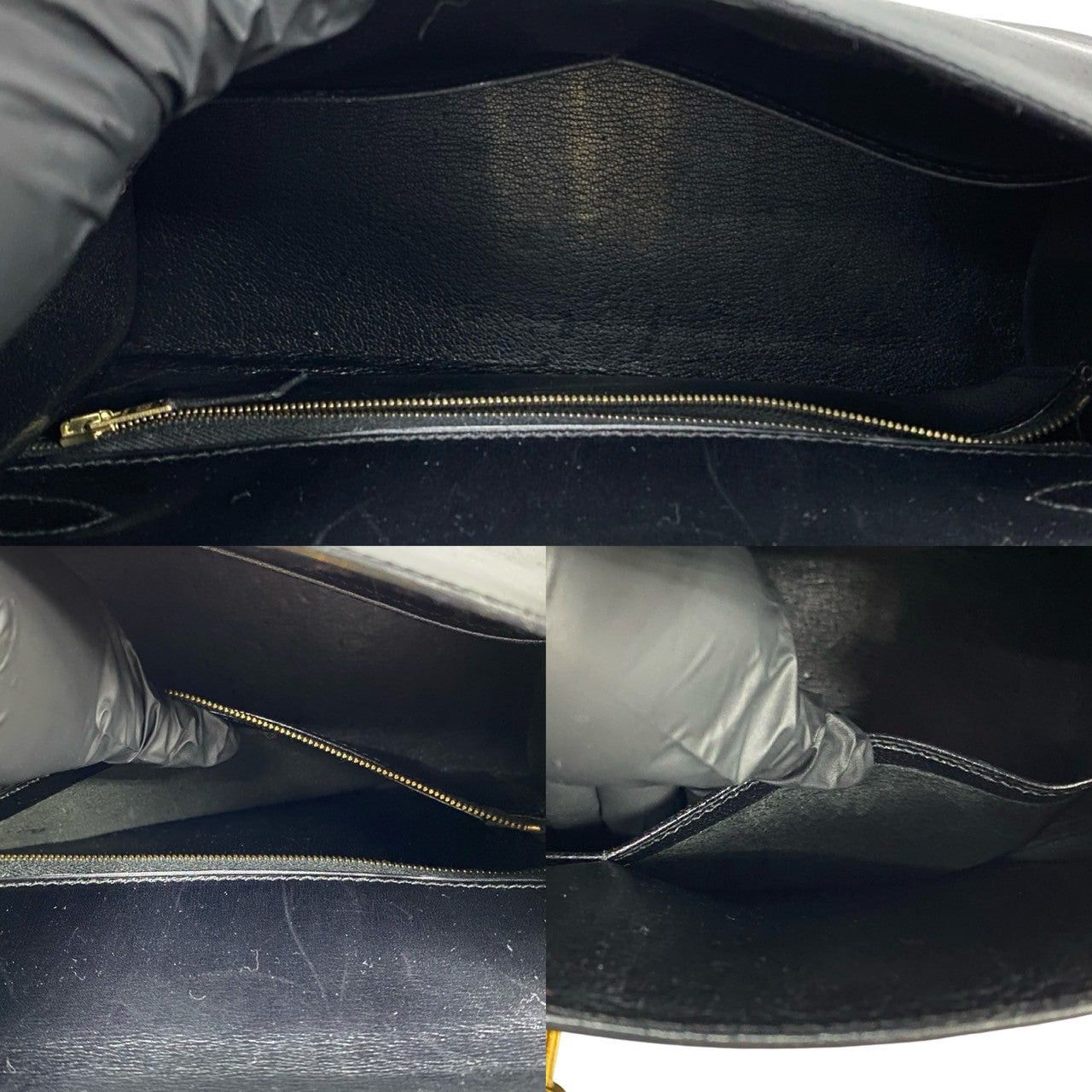 Hermes Hermes Shoulder Bag Black Leather Size ONE SIZE - 8 Thumbnail