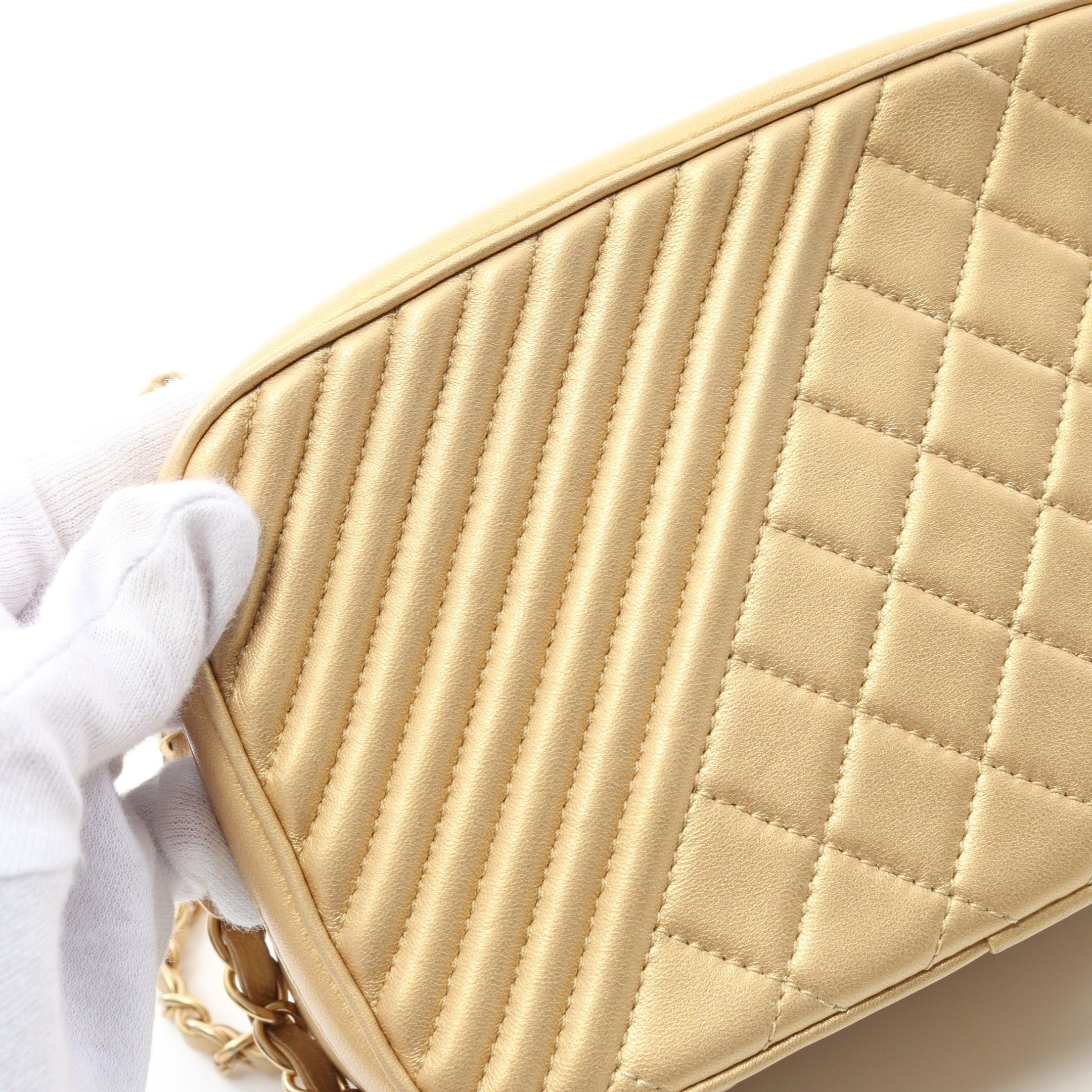 Chanel Chanel Cocoboy Camera Bag Chain Shoulder Lambskin Gold Hardware Size ONE SIZE - 8 Thumbnail