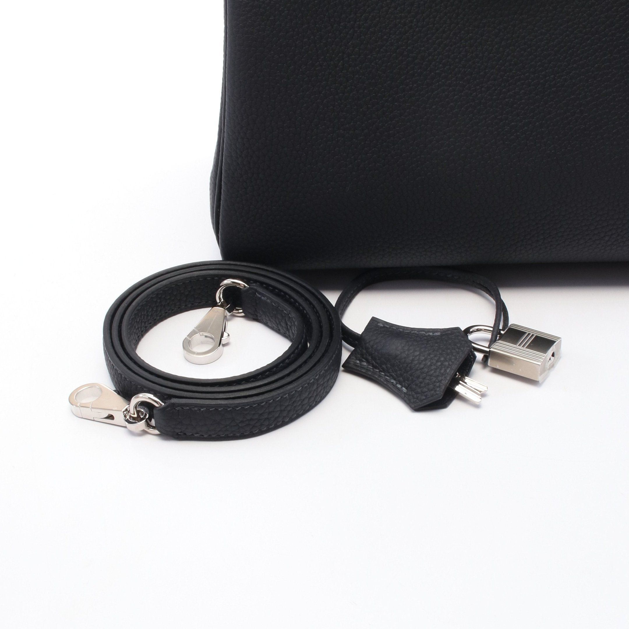 Hermes Hermes Kelly 25 Bleu Nui Handbag Togo Dark Navy Silver Hardware Inner Stitch Double Engraved Size ONE SIZE - 6 Thumbnail
