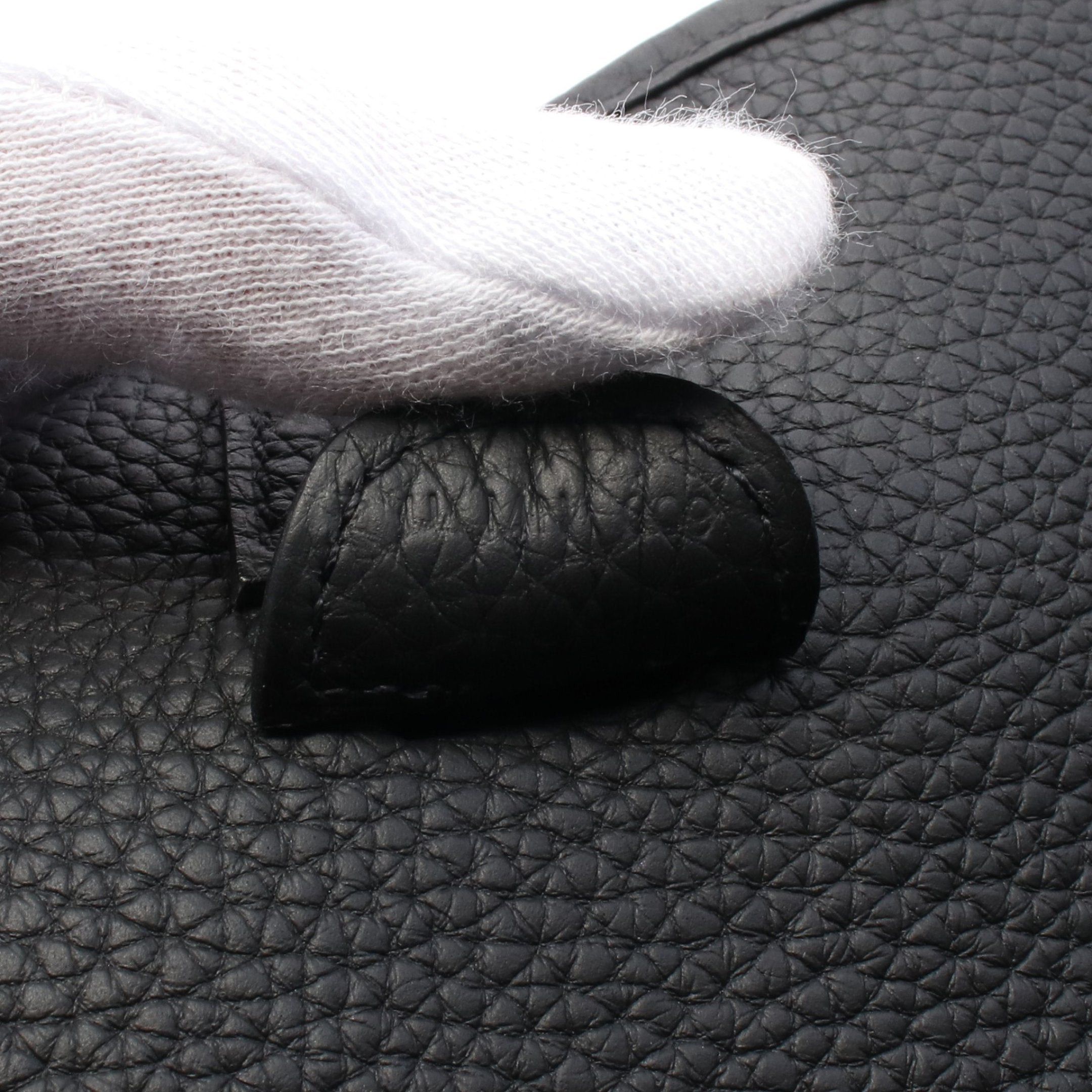 Hermes Hermes Evelyn 3 Troyes Pm Shoulder Bag Clemence Leather Black Silver Hardware U Stamp Size ONE SIZE - 5 Thumbnail