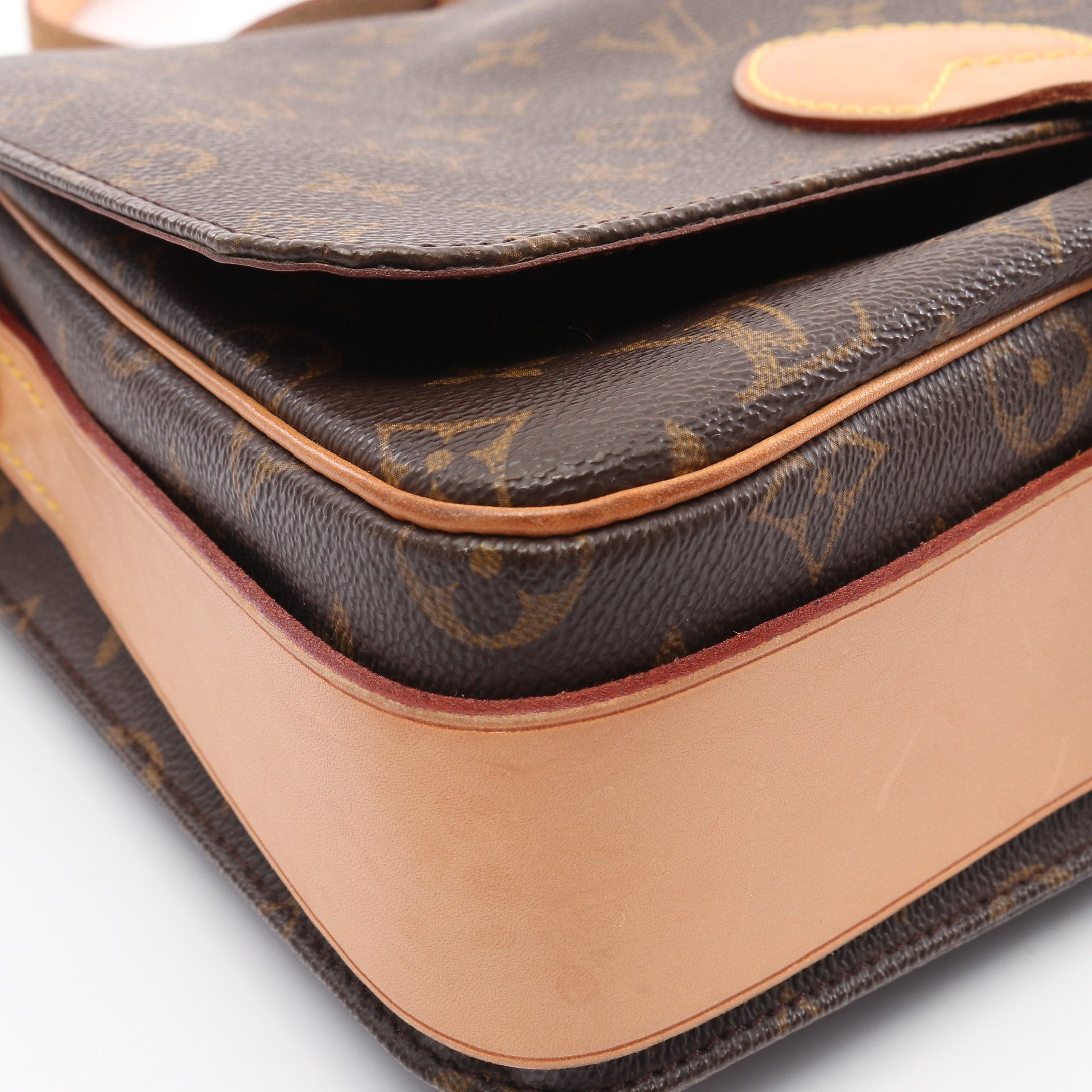 Louis Vuitton Louis Vuitton Cartesier Gm Monogram Shoulder Bag Leather Brown Size ONE SIZE - 5 Thumbnail