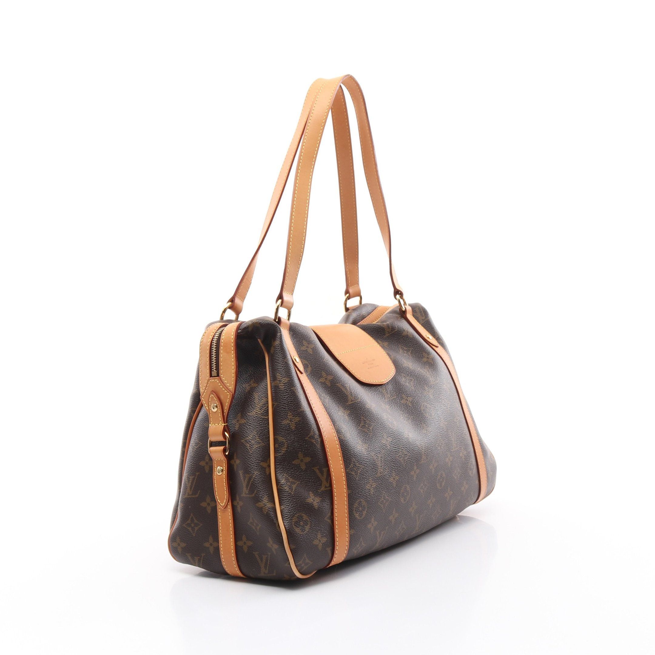 Louis Vuitton Louis Vuitton Stresa Pm Monogram Shoulder Bag Leather Brown Size ONE SIZE - 2 Thumbnail