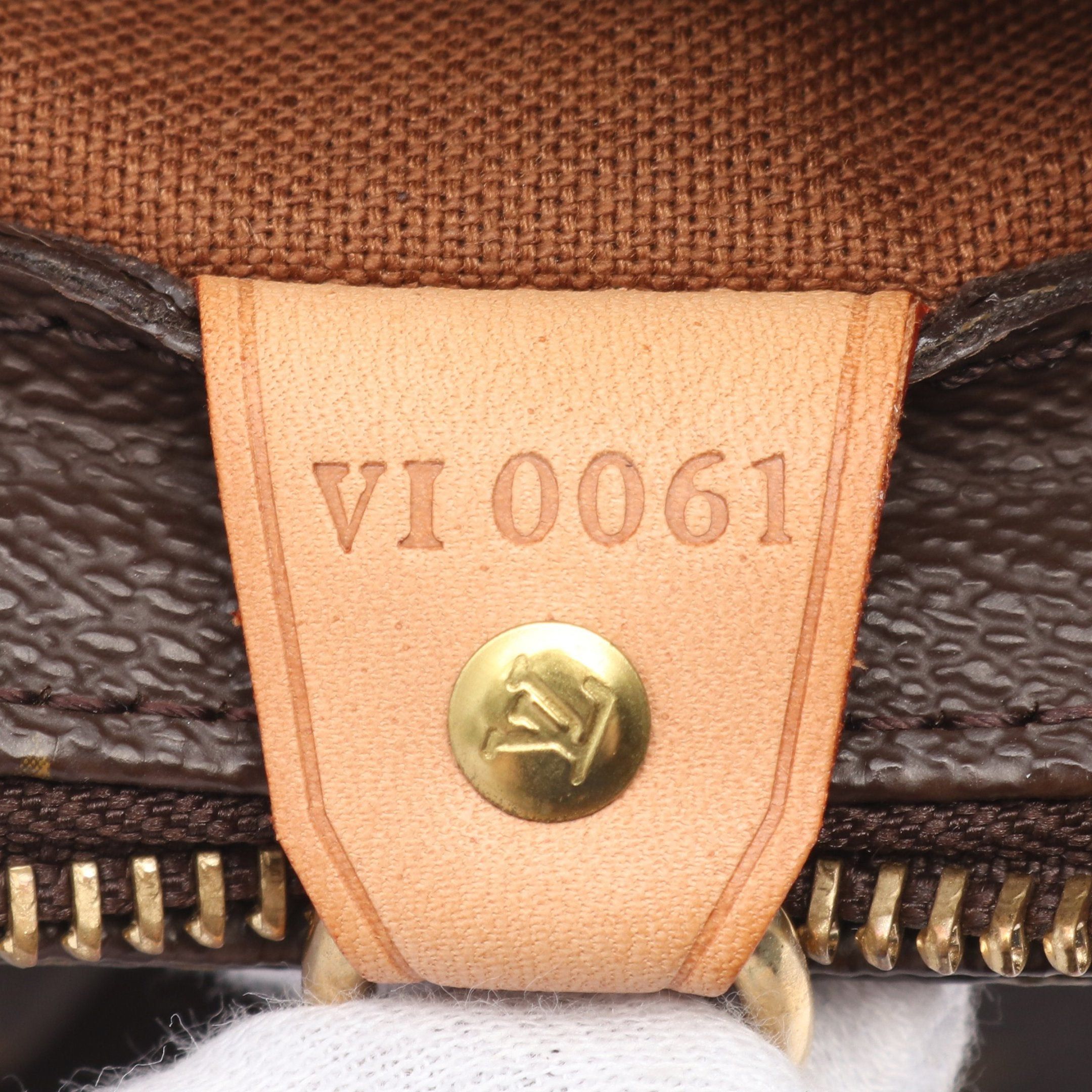 Louis Vuitton Louis Vuitton Cabas Piano Monogram Shoulder Bag Leather Brown Size ONE SIZE - 5 Thumbnail