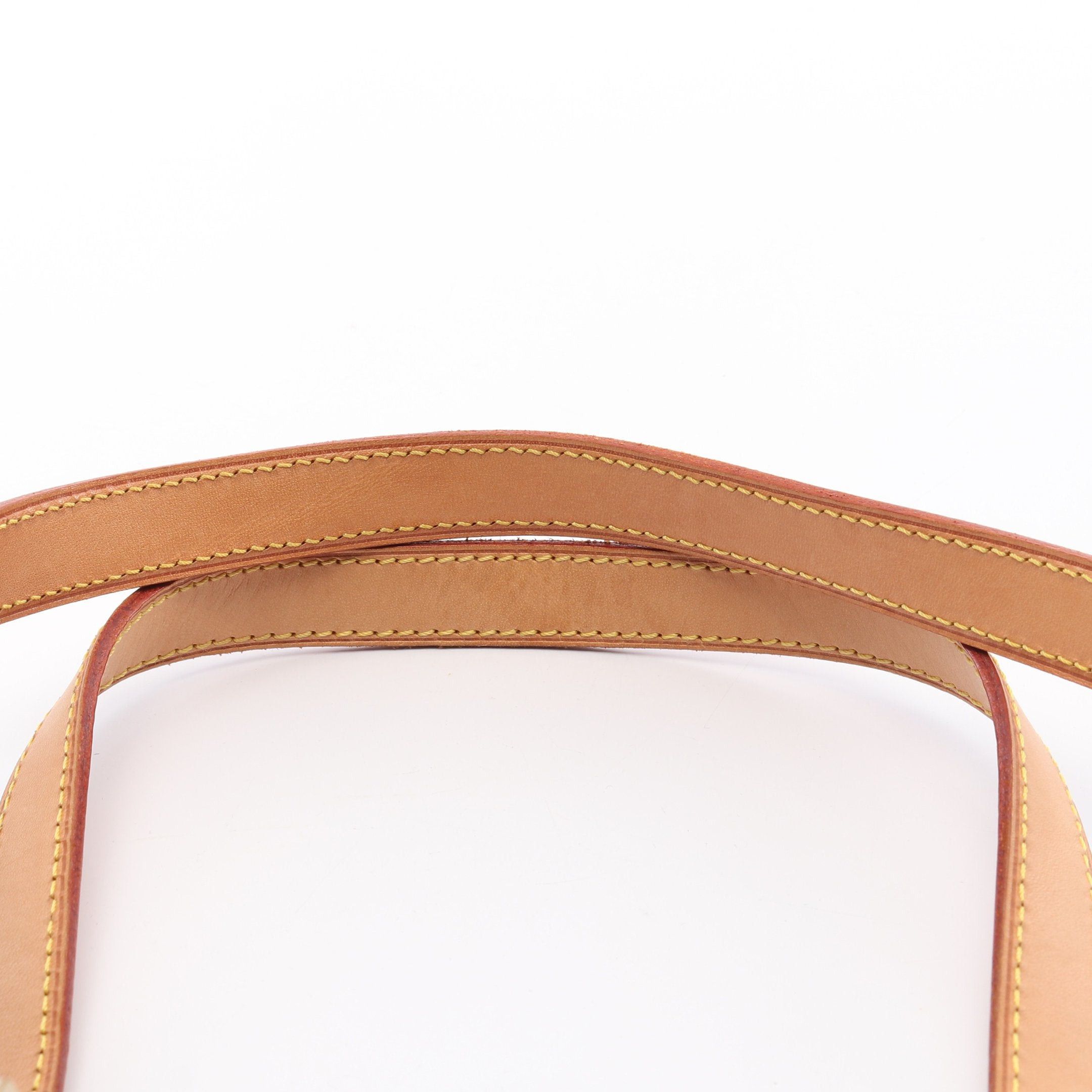 Louis Vuitton Louis Vuitton Cabas Piano Monogram Shoulder Bag Leather Brown Size ONE SIZE - 10 Thumbnail