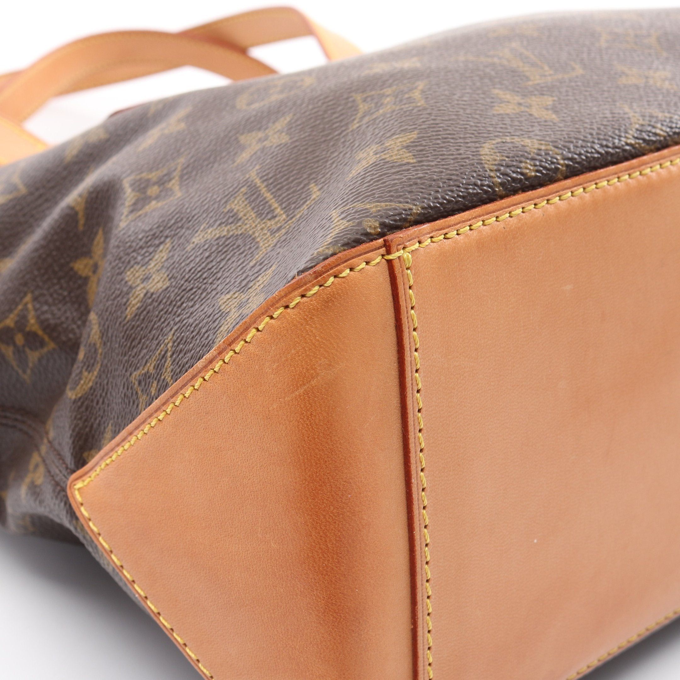 Louis Vuitton Louis Vuitton Cabas Piano Monogram Shoulder Bag Leather Brown Size ONE SIZE - 6 Thumbnail