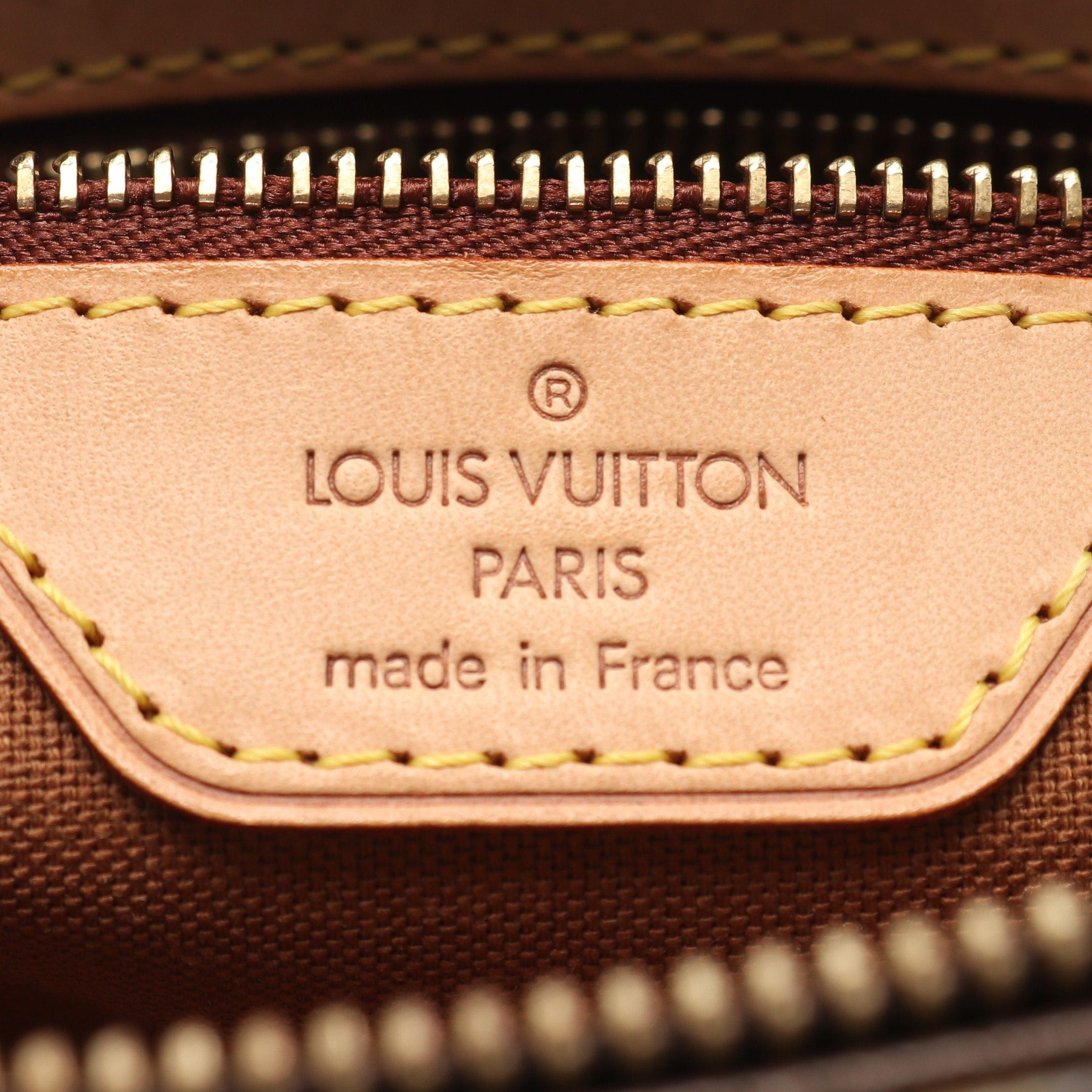 Louis Vuitton Louis Vuitton Cabas Piano Monogram Shoulder Bag Leather Brown Size ONE SIZE - 4 Thumbnail