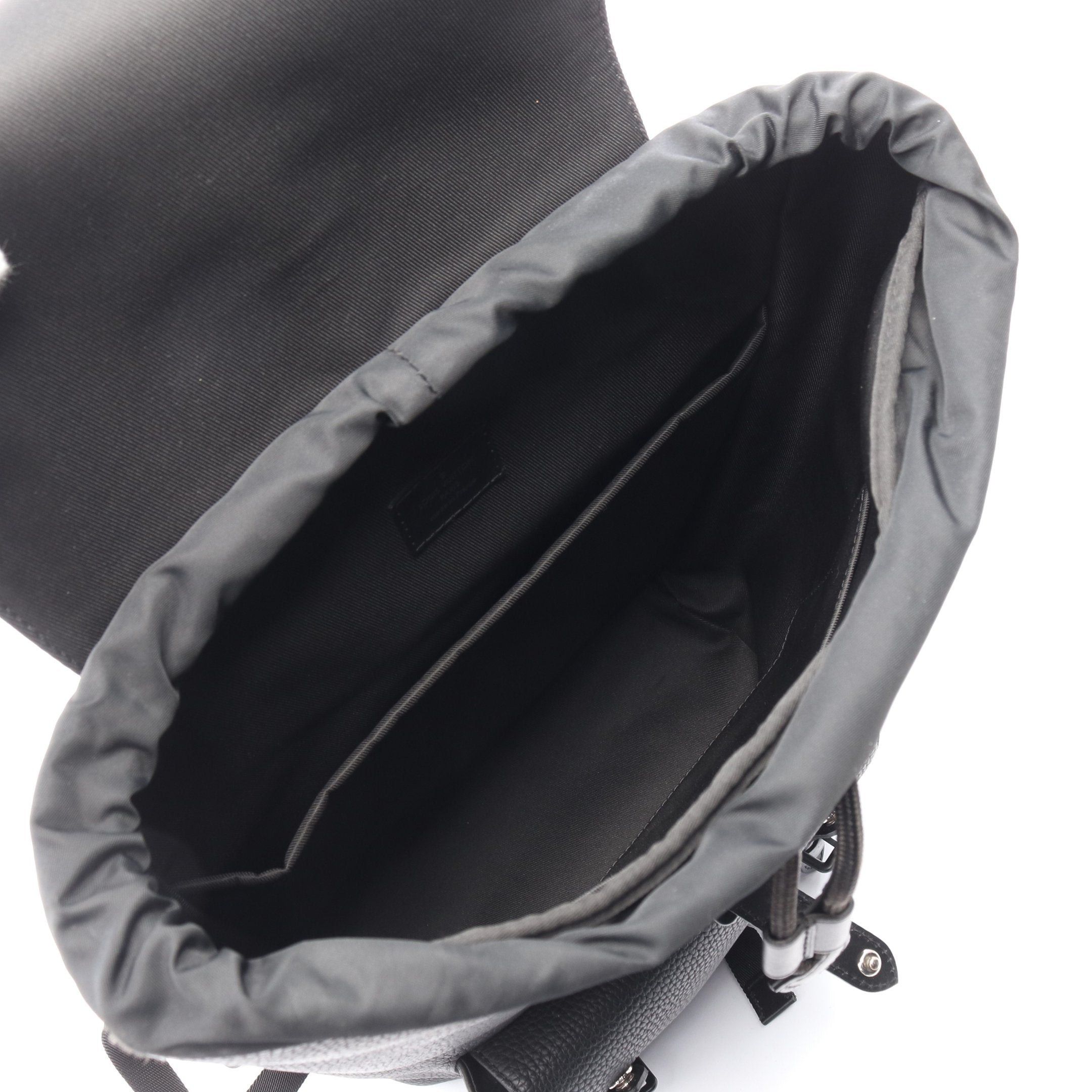 Louis Vuitton Louis Vuitton Christopher Slim Noir Backpack Rucksack Leather Black Size ONE SIZE - 3 Thumbnail