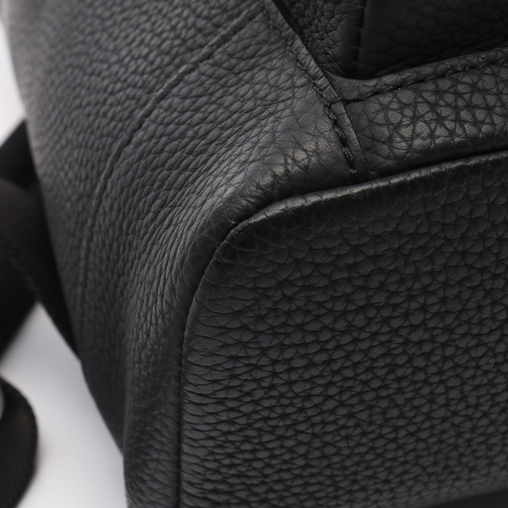 Louis Vuitton Louis Vuitton Christopher Slim Noir Backpack Rucksack Leather Black Size ONE SIZE - 6 Thumbnail