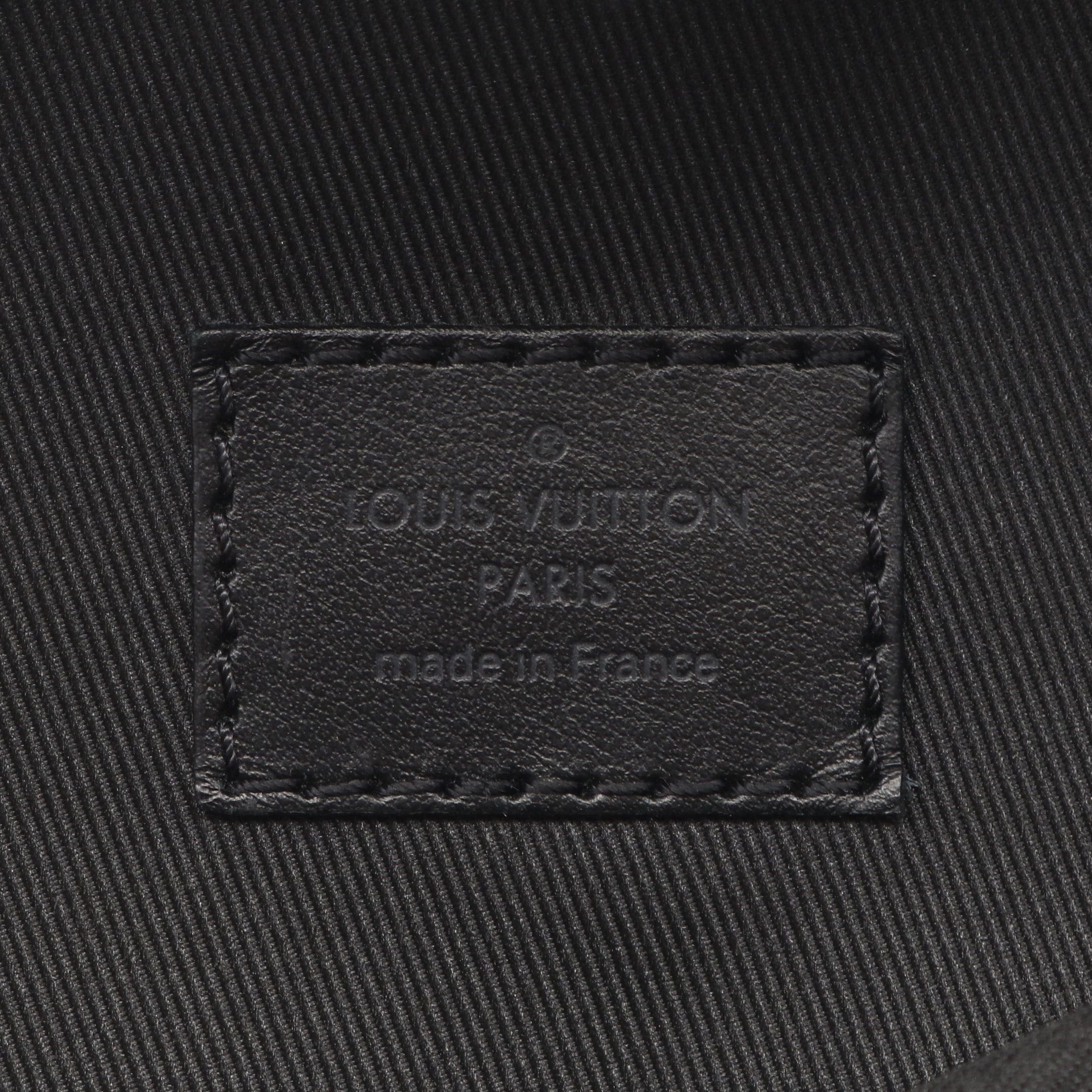 Louis Vuitton Louis Vuitton Christopher Slim Noir Backpack Rucksack Leather Black Size ONE SIZE - 4 Thumbnail