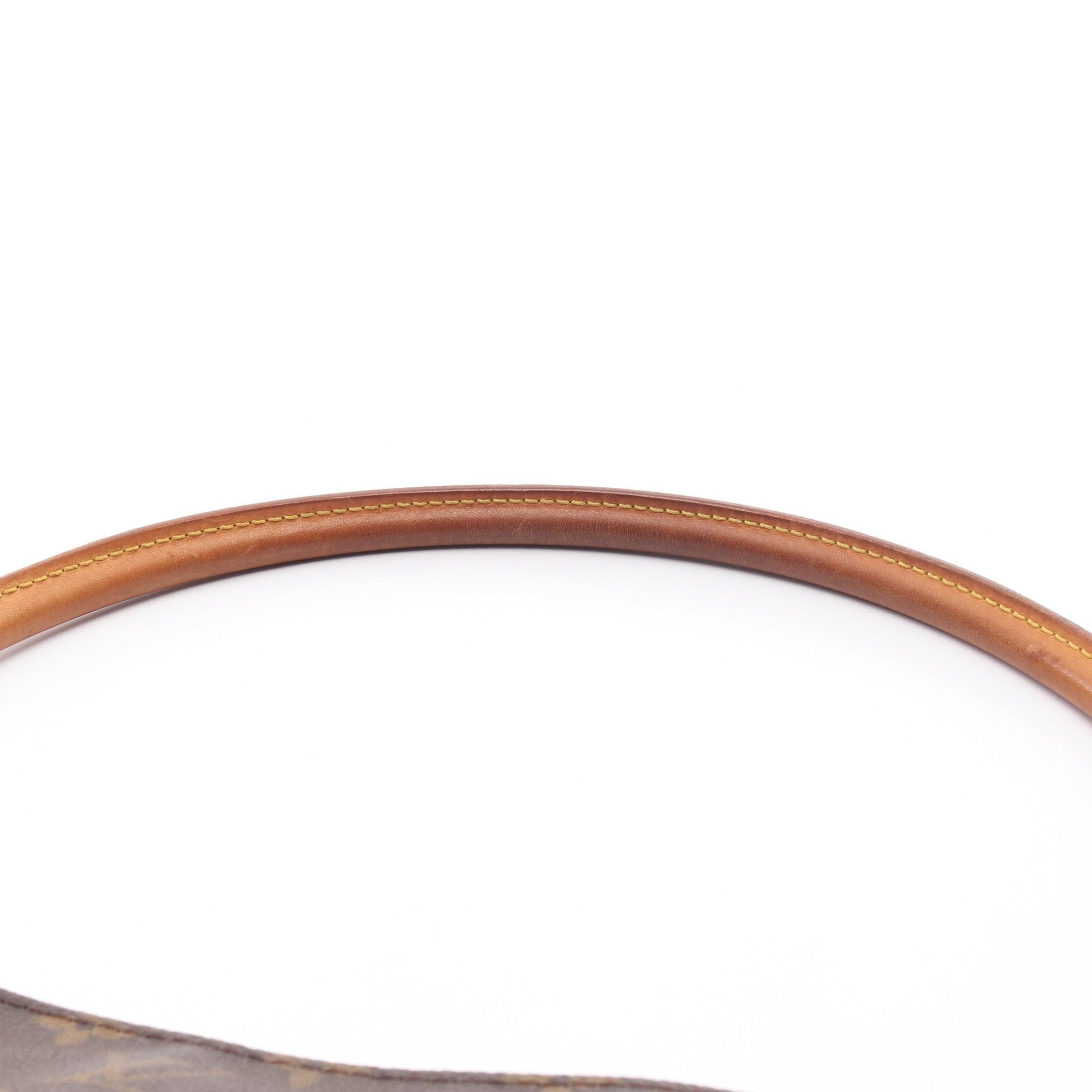 Louis Vuitton Louis Vuitton Looping Gm Monogram Shoulder Bag Leather Brown Size ONE SIZE - 9 Thumbnail