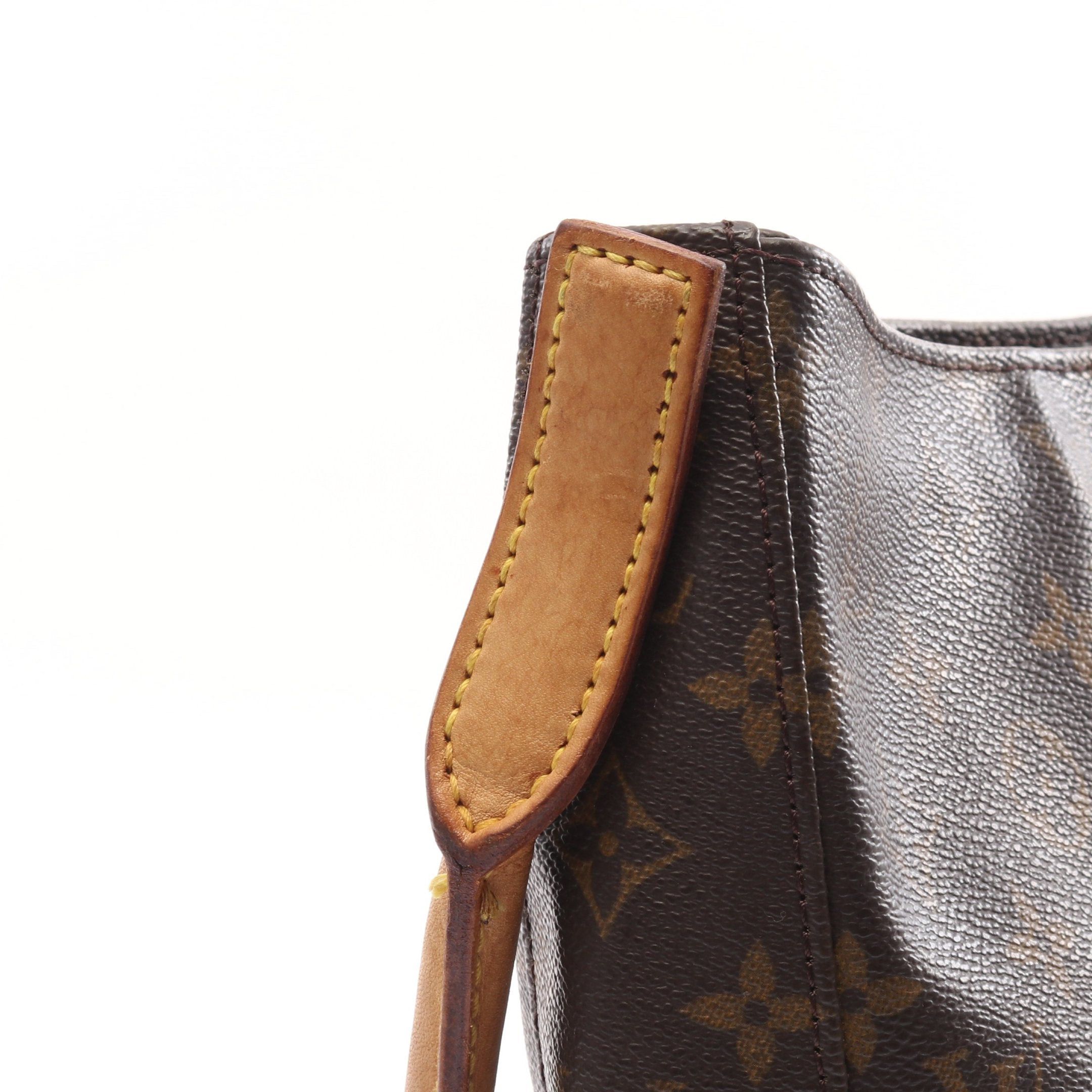 Louis Vuitton Louis Vuitton Looping Gm Monogram Shoulder Bag Leather Brown Size ONE SIZE - 14 Thumbnail