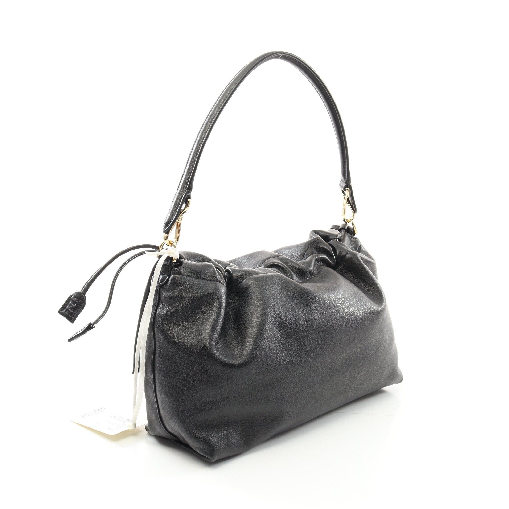 Fendi Fendi Mamma Bucket Large One Shoulder Bag Leather Black Size ONE SIZE - 2 Thumbnail