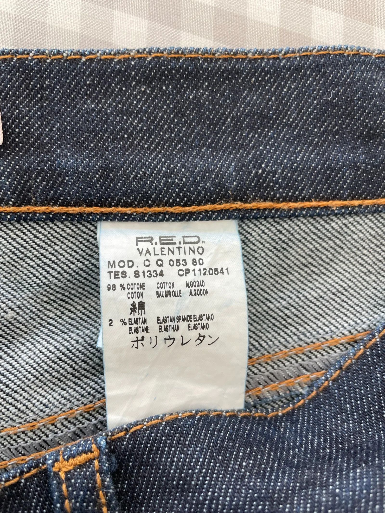 Valentino Valentino Valrntino Red Jeans Jeans Size 30" / US 8 / IT 44 - 3 Thumbnail