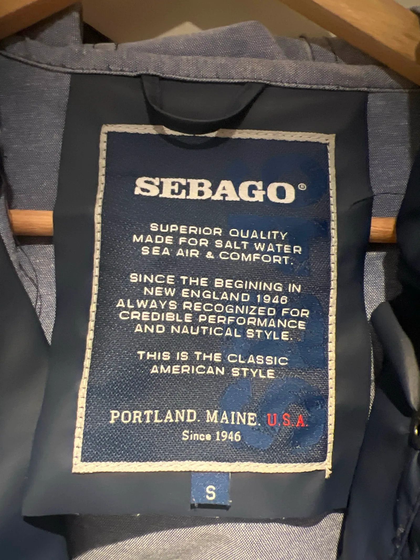 Sebago Sebago Rain Jacket Size S / US 4 / IT 40 - 2 Thumbnail