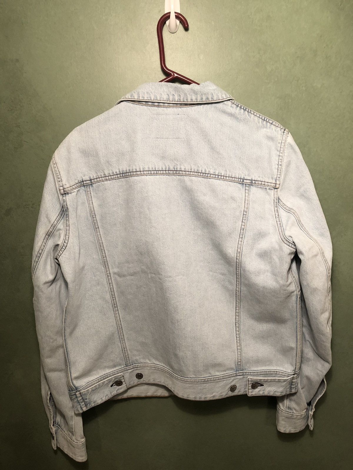 Acne Studios Acne Studios Bla Konst Pass Denim Jacket Light Blue Size US L / EU 52-54 / 3 - 2 Thumbnail